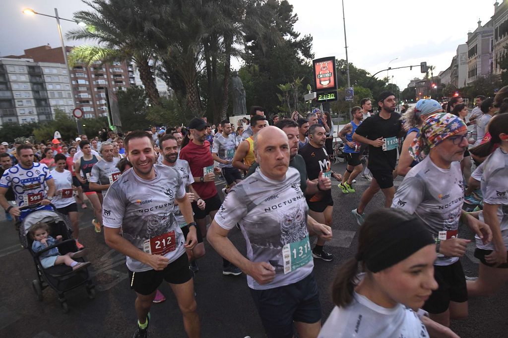 Carrera nocturna de Murcia, en imágenes