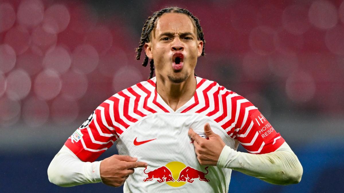 Estrella Roja - Leipzig | El gol de Xavi Simons