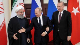 Putin, Rohaní y Erdogan, en desacuerdo por el futuro de Siria