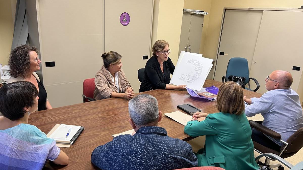 Profesionales de Gandía se han desplazado hasta Burriana para conocer de primera mano el servicio de Atención al Desarrollo Infantil (ADI)