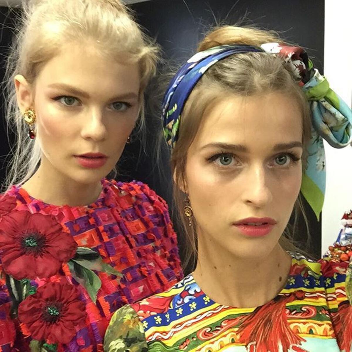 MFW: el 'Selfie' del backstage de Dolce &amp; Gabbana