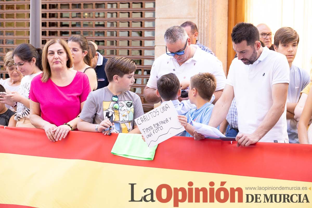 Acto del Día de la Región en Caravaca