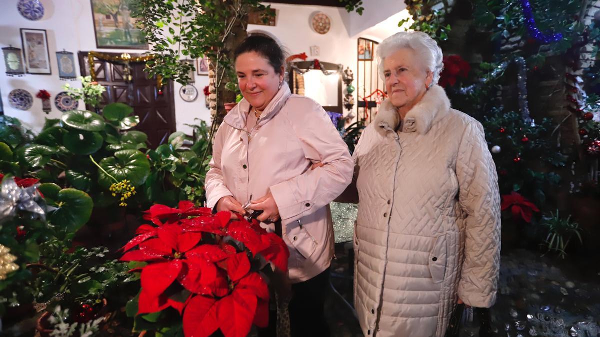 Los patios en Navidad