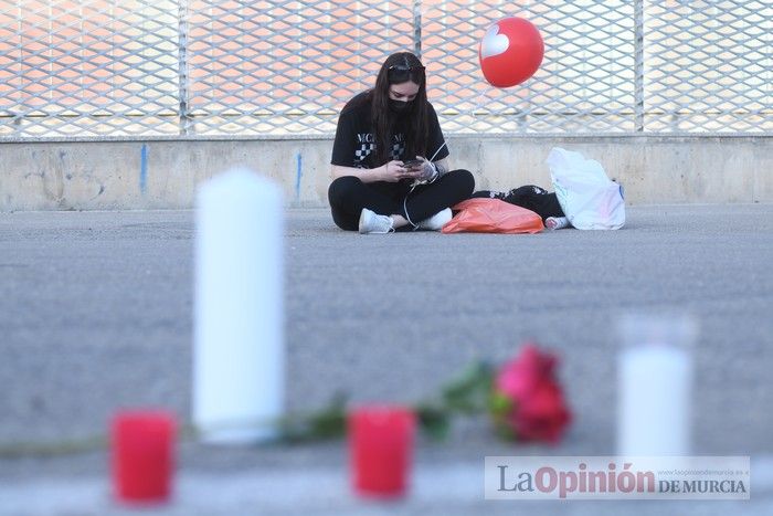 Homenaje a Kevin, el joven asesinado en una reyerta