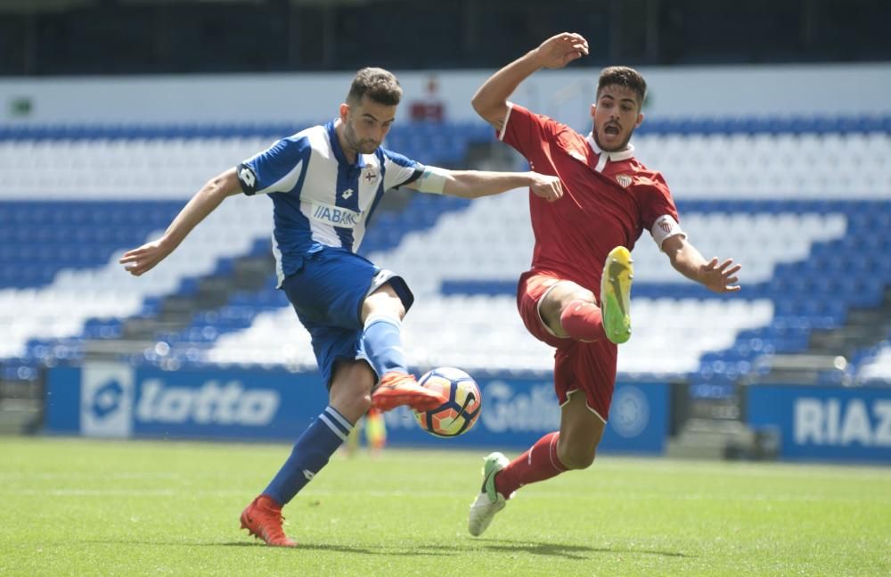 El Dépor juvenil cae y se queda fuera de la Copa