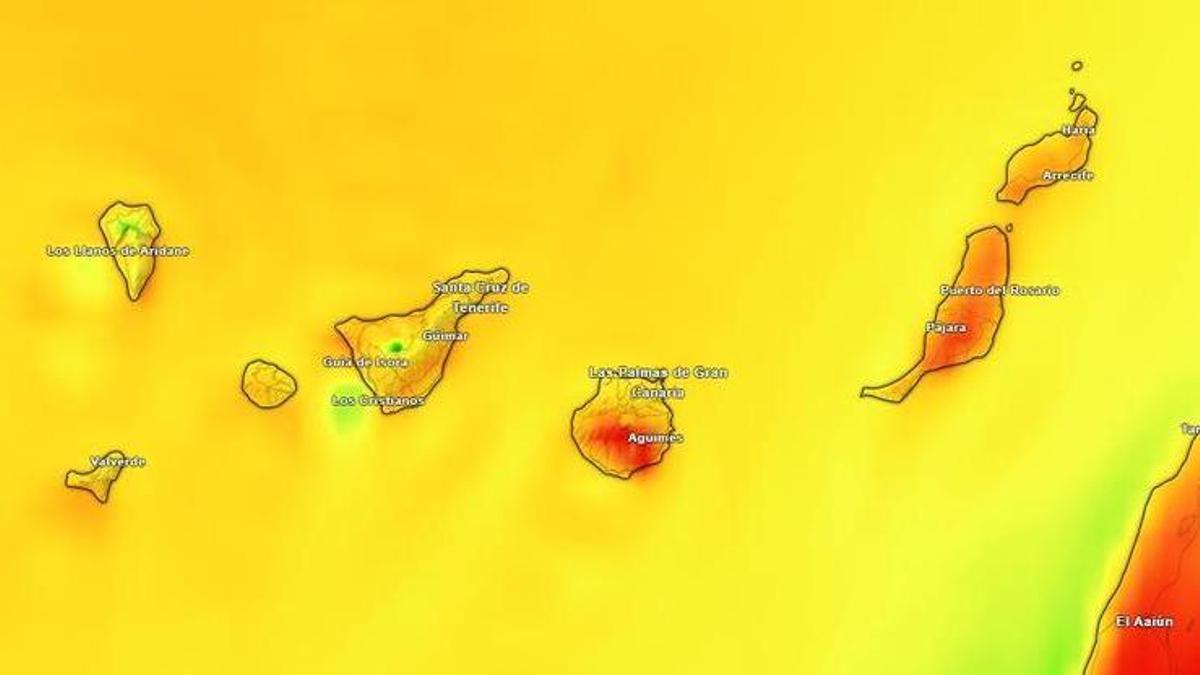 Previsión de temperaturas