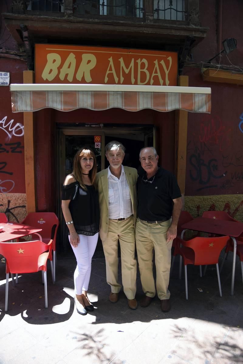 Hallados restos de un torreón romano entre una tienda y un bar de Zaragoza