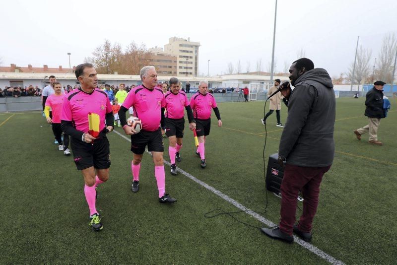 Partido solidario en el campo César Láinez