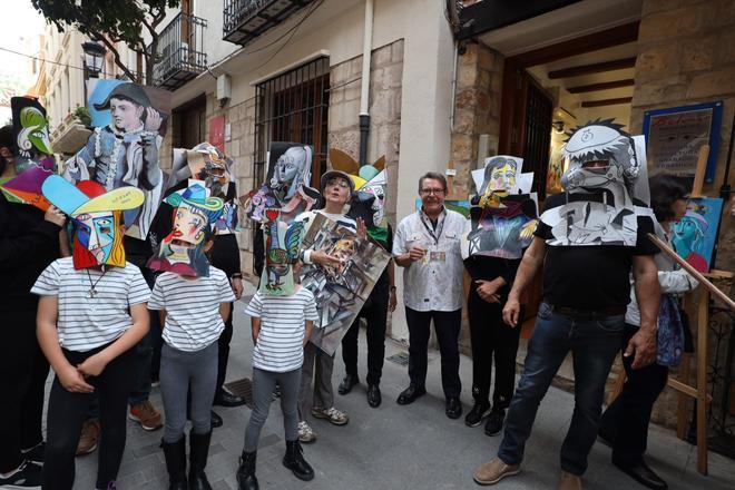 Las calles de Castelló se inundan de arte con la Nit de l'art