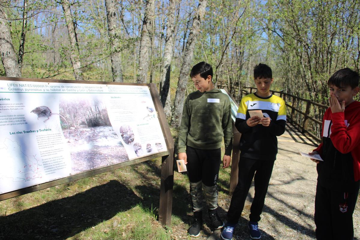 GALERÍA | Escolares de Sanabria descubren el proyecto “Lake trek" GALERÍA | Escolares de Sanabria descubren el proyecto “Lake trek"