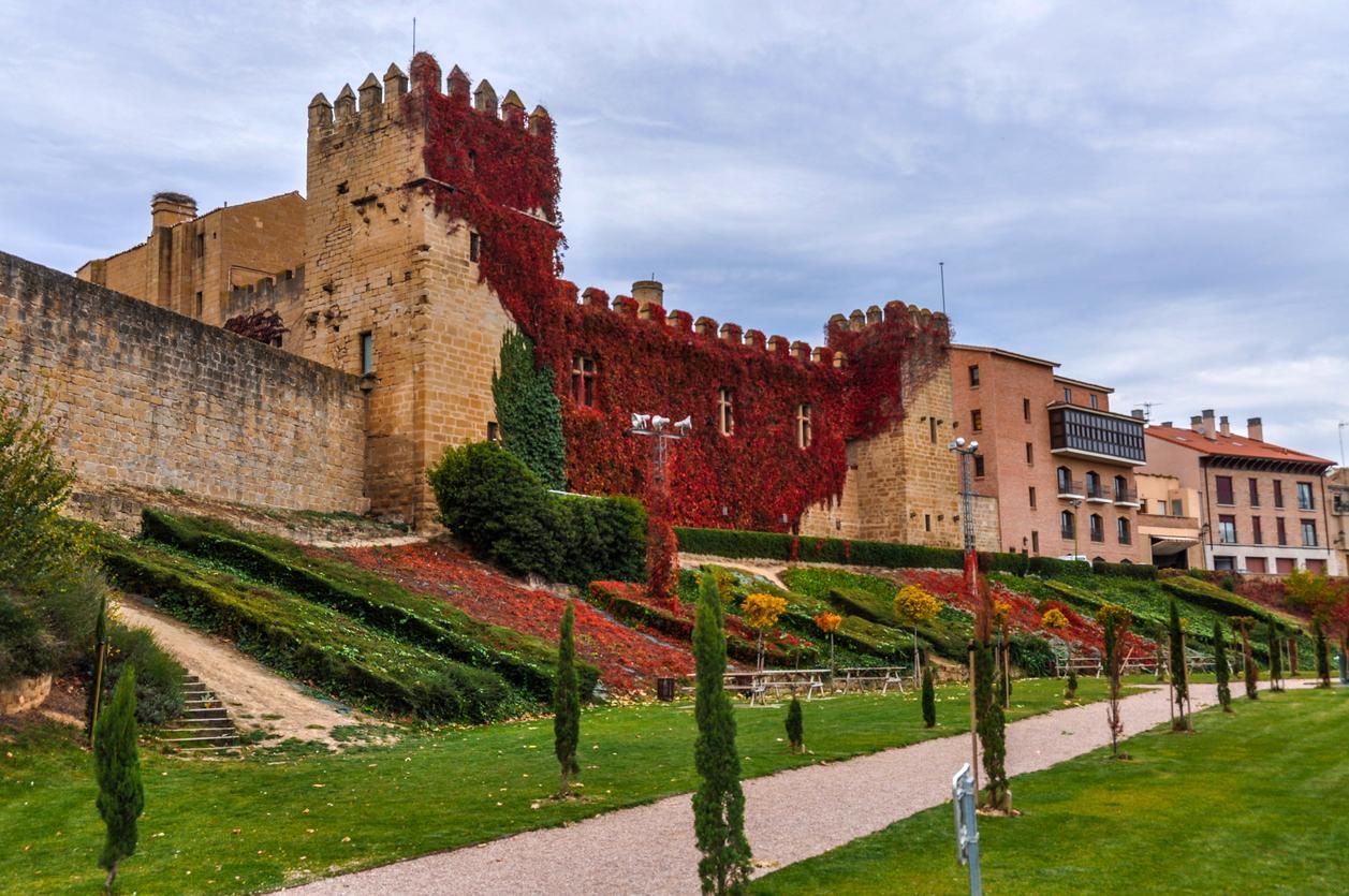 Jardín vertical del Palacio de los Reyes de Navarra de Olite
