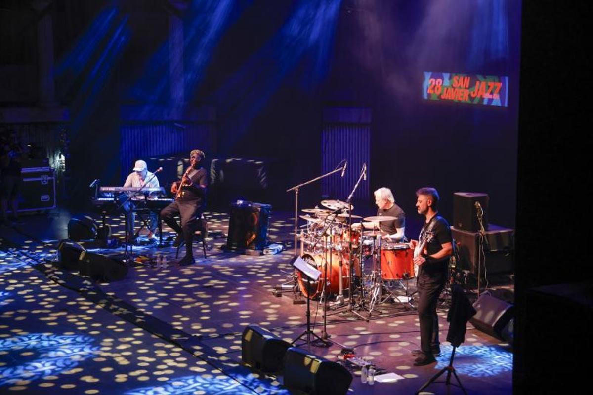 Fusion Experience Quartet durante su actuación