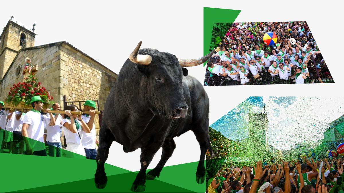 Panel de las Fiestas de San Buenaventura que se encuentra en el nuevo Centro de Interpretación Fidel Simón.