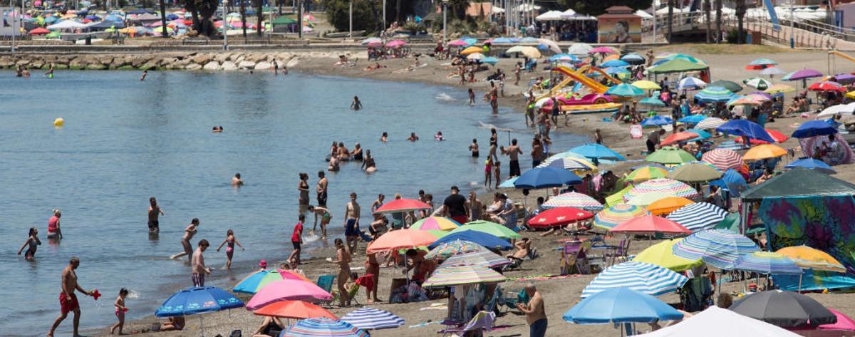 Los socorristas actualizarán cada hora el aforo de las playas
