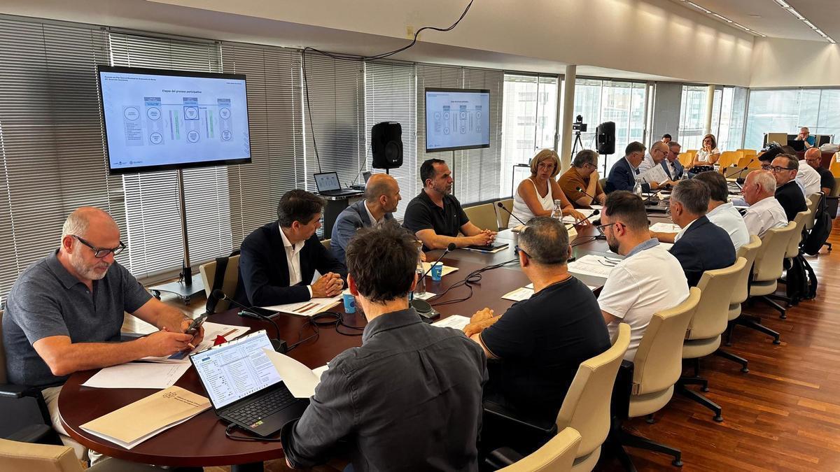 Celebración de la segunda sesión de la mesa de desarrollo económico.