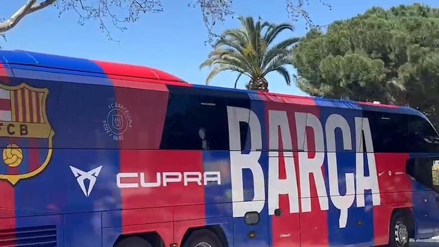 Así ha sido la llegada del FC Barcelona a Montjuic, antes de ...