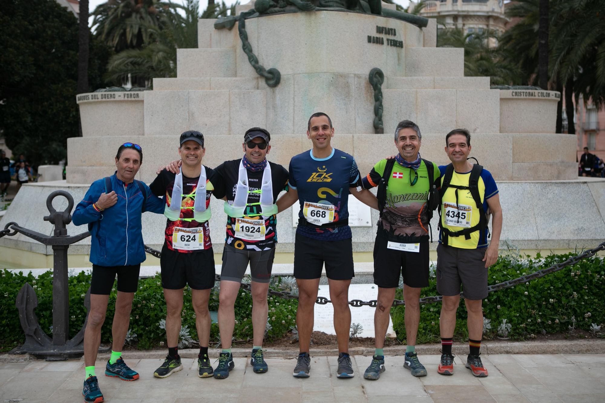 Ambiente previo a la salida de la Ruta de las Fortalezas