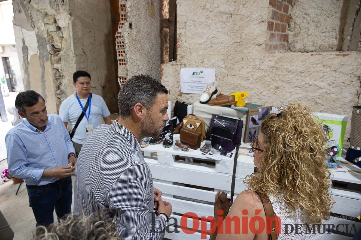 Feria del calzado en Caravaca