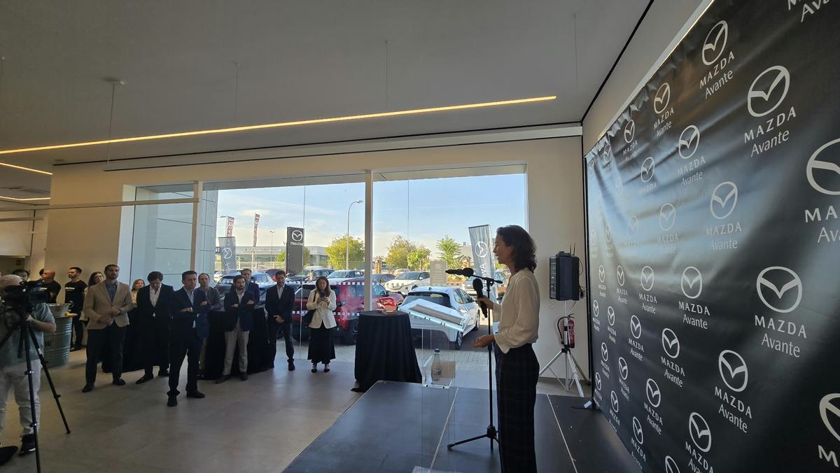 Momento durante la inauguración.