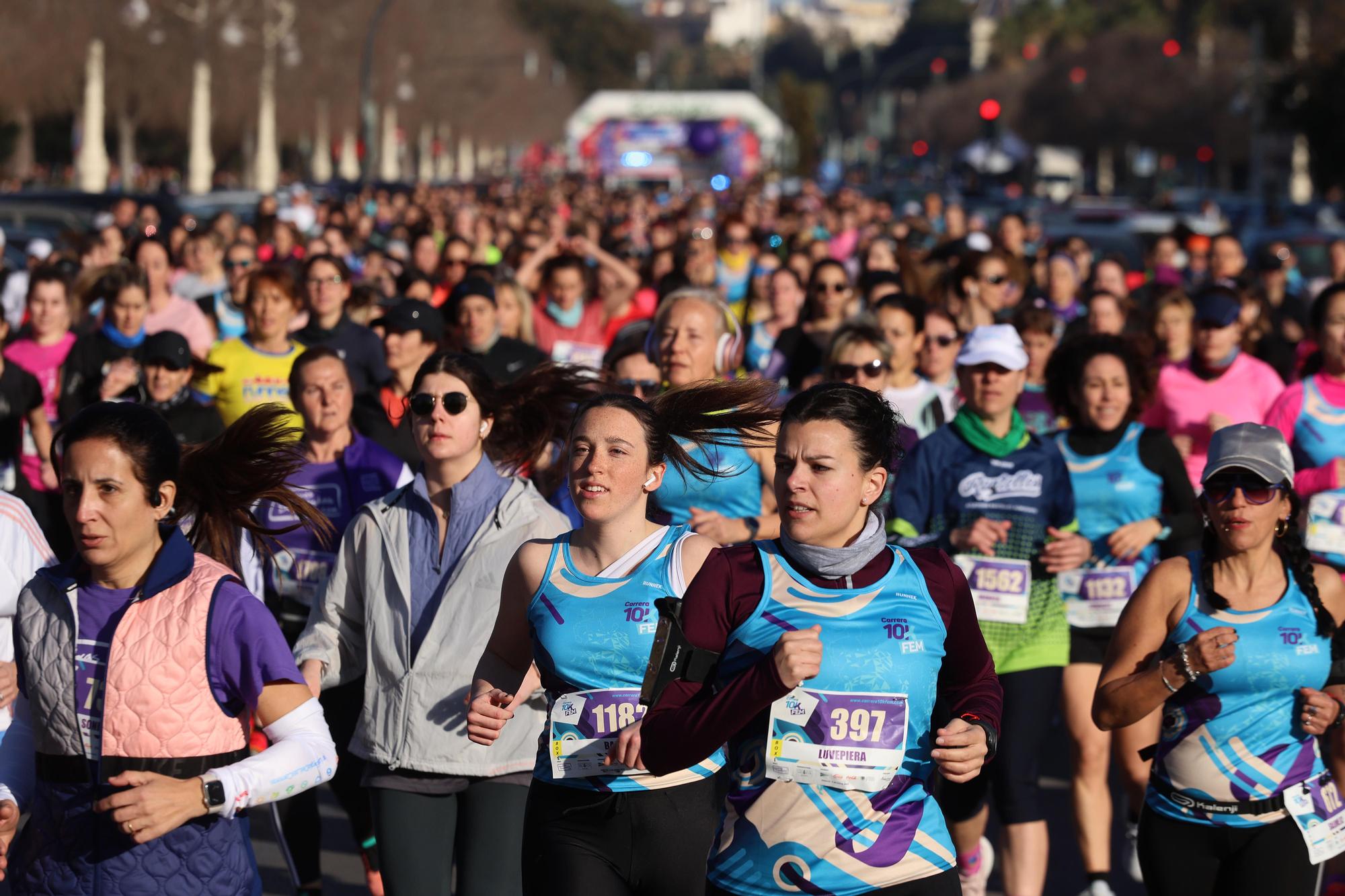 10k femenina, día de la mujer deportista