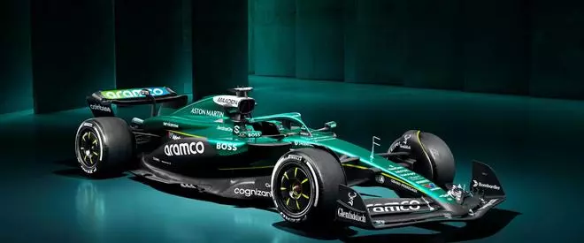 El nuevo AMR25 de Fernando Alonso, en imágenes