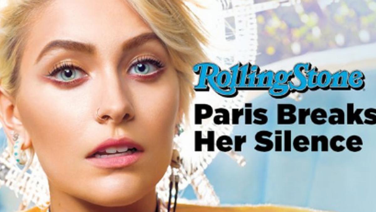 Paris Jackson, en la portada de 'Rolling Stone'.