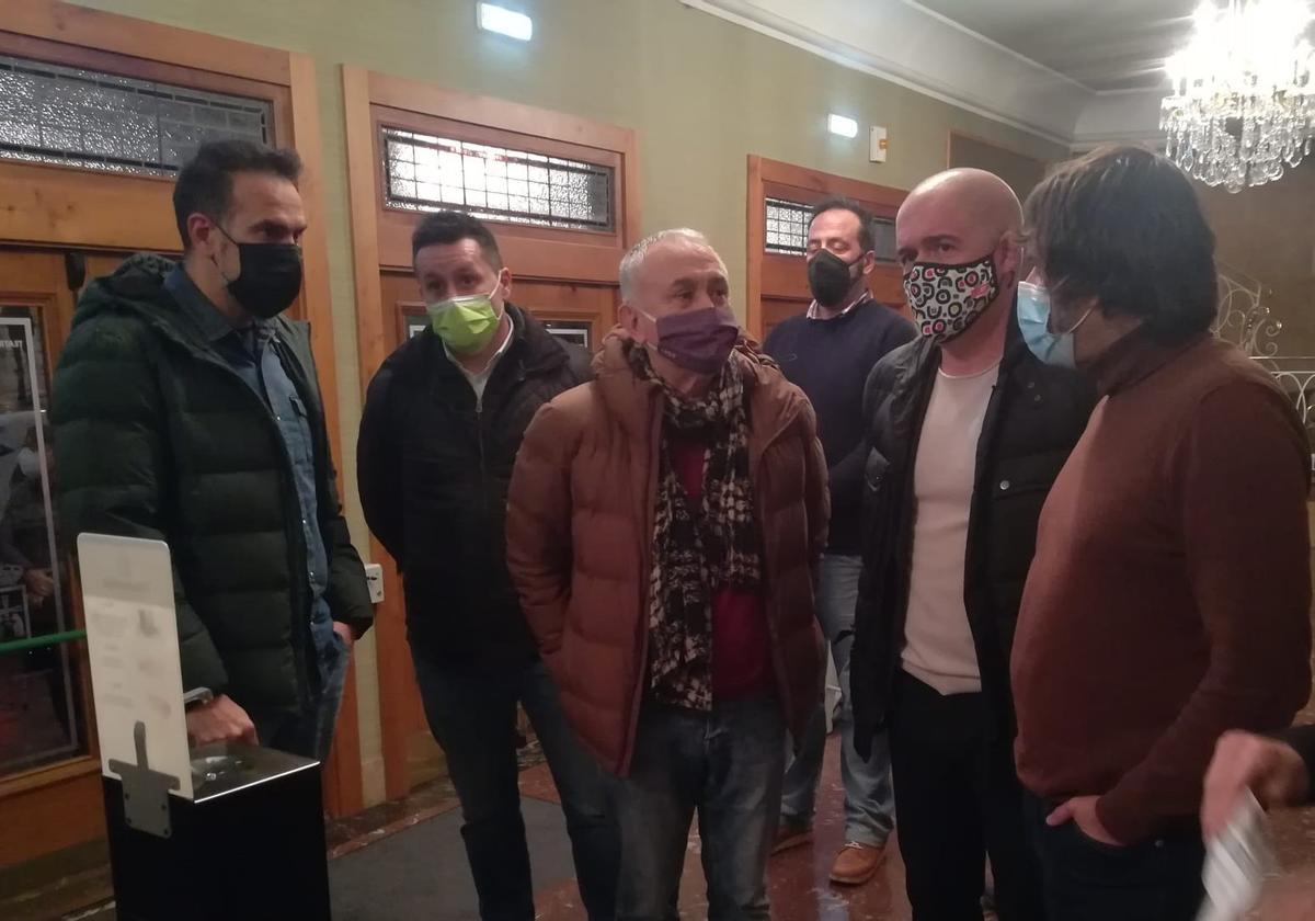 Los secretarios generales de CCOO y UGT, Unai Sordo y Pepe Álvarez.