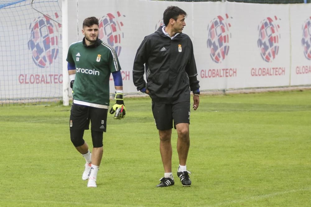 Entrenamiento del Real Oviedo