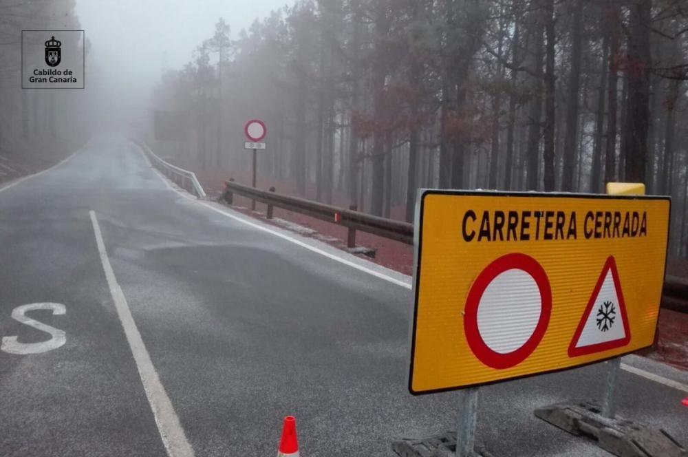 Nieve en Gran Canaria (29/01/2018)