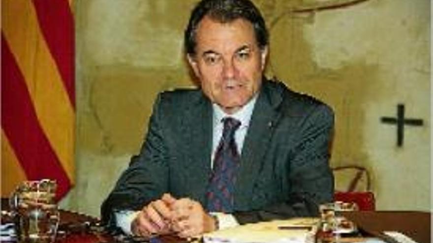 El President de la Generalitat de Catalunya, Artur Mas