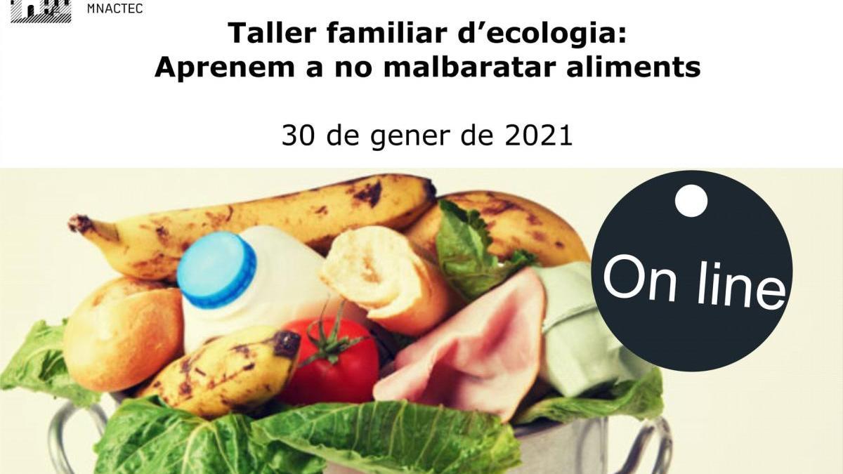 Un taller en línia sobre ecologia ajuda a no malbaratar aliments