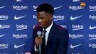 Ansu Fati: I had offers but my dream was to stay at Barca