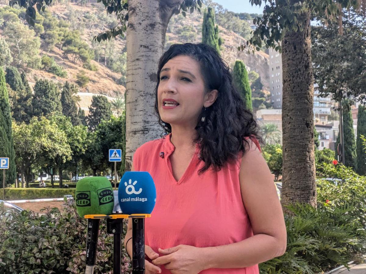 La concejala de Con Málaga, Toni Morillas.