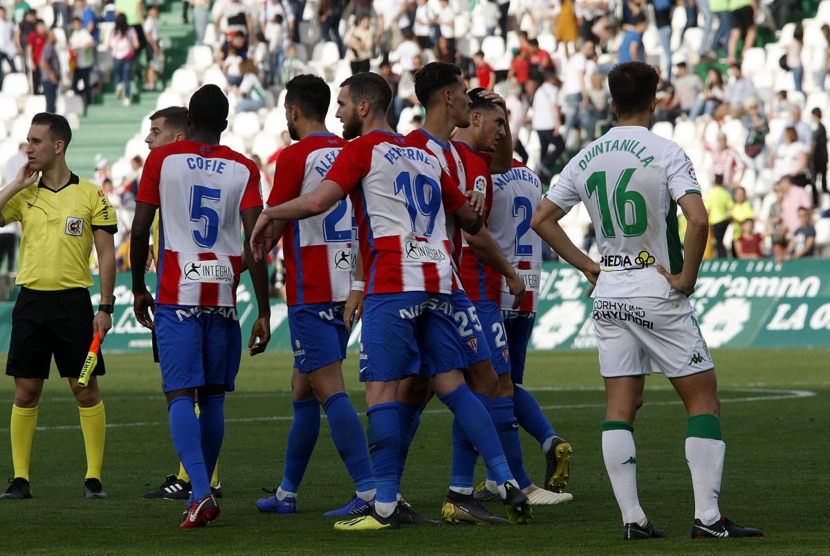 Las imágenes del Córdoba C.F.-Sporting de Gijón