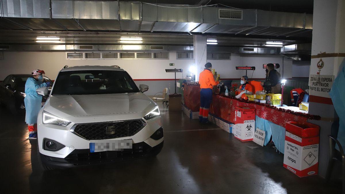 El autocovid de las Setas ha ampliado su horario ante el incremento de positivos.