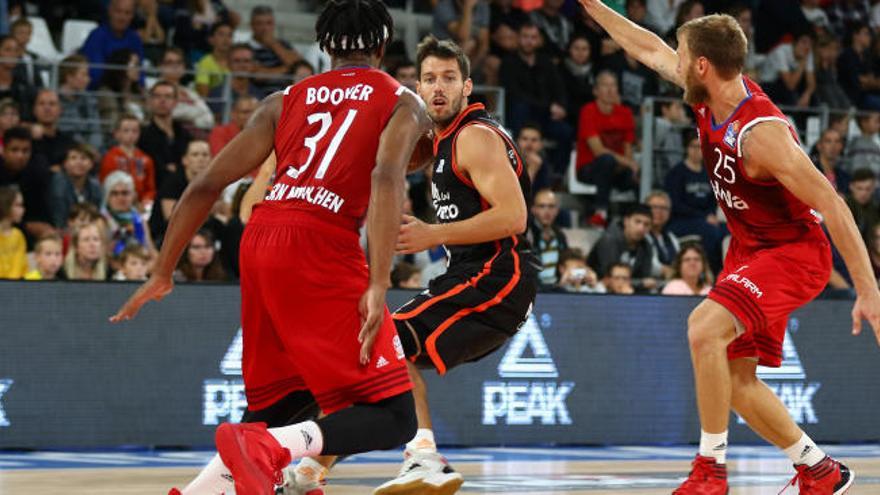 Sam Van Rossom, en el partido ante el Bayern de Múnich