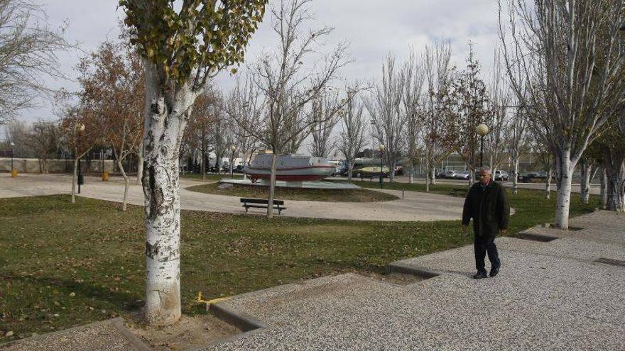 El parque de Vadorrey tendrá 30 nuevos árboles