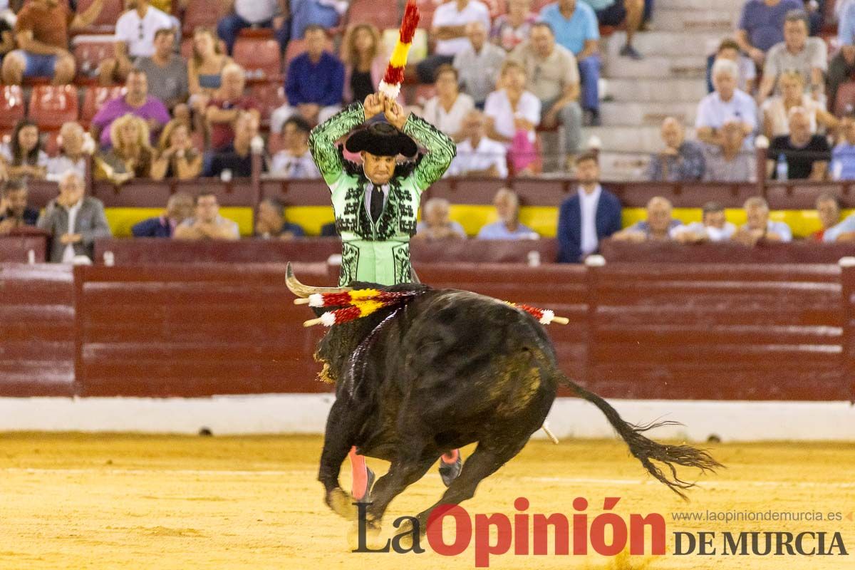 Cuarta corrida de la Feria Taurina de Murcia (Rafaelillo, Fernando Adrián y Jorge Martínez)