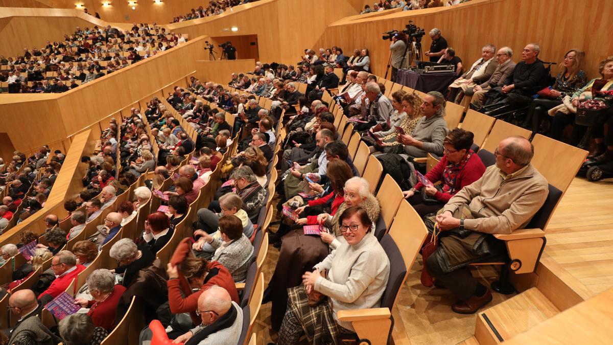 El Auditorio de Zaragoza cuenta con un público fiel que acude a todos los conciertos.