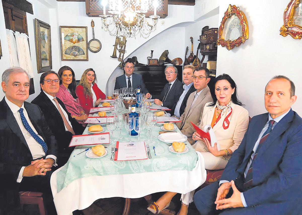 Integrantes del jurado de la categoría de Economía y empresas de los Cordobeses del Año.