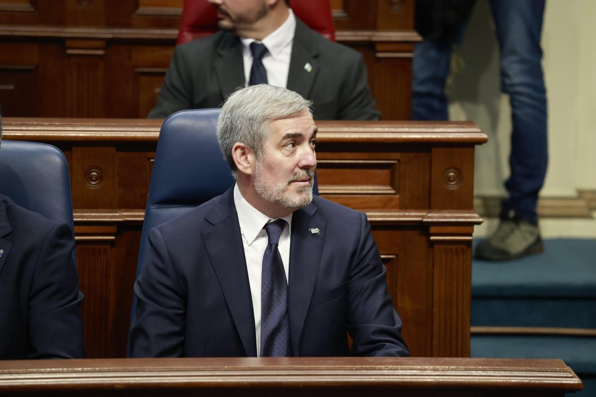 El presidente de Canarias, Fernando Clavijo, en una imagen de archivo.