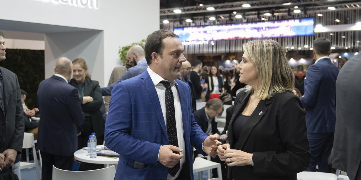 Marta Barrachina en Fitur.