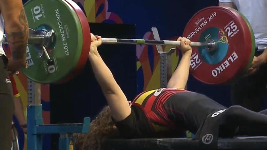 La losareña Loida Zabala acaba octava en el Mundial de halterofilia