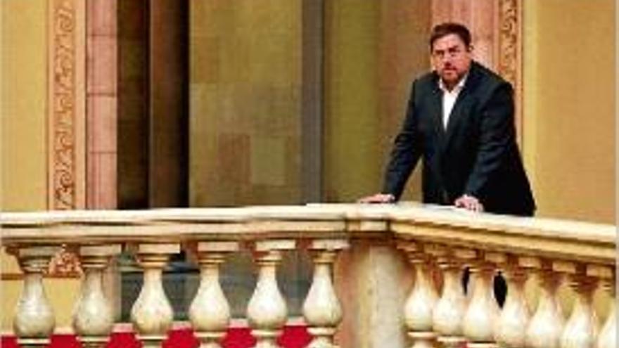 El líder d&#039;ERC, Oriol Junqueras.