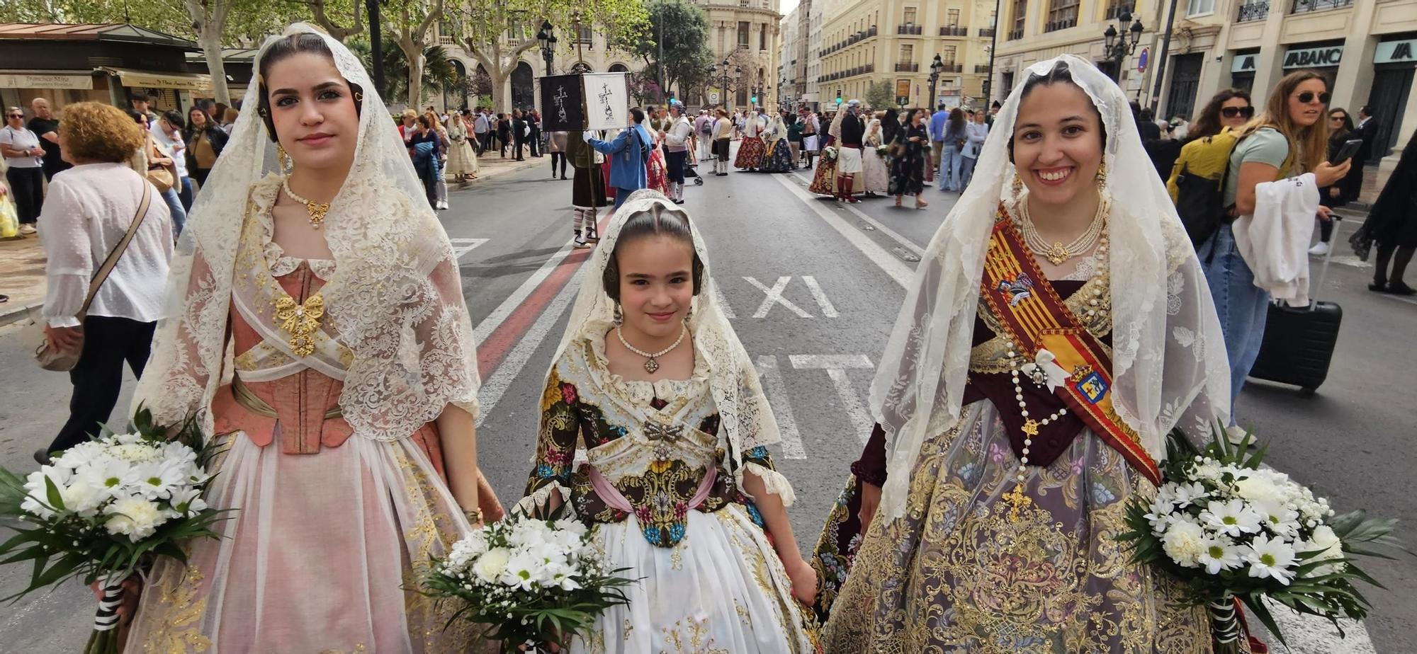 Las Fallas en la Ofrenda de San Vicente Ferrer 2024