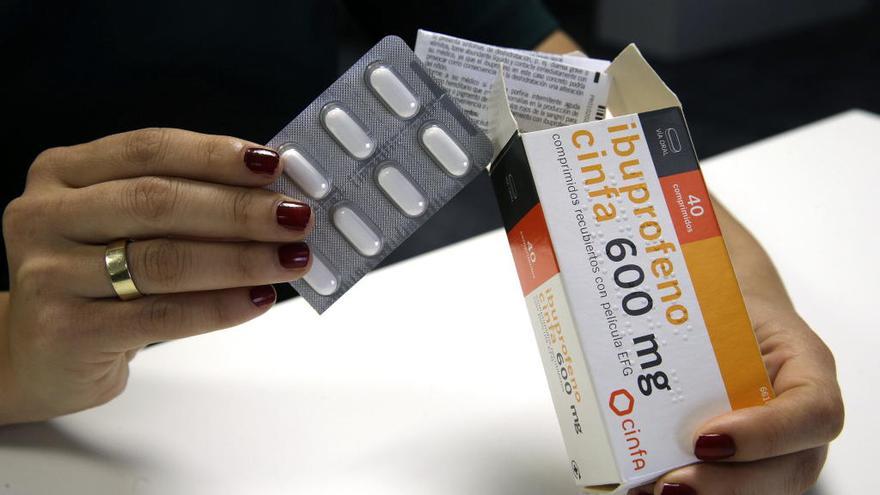 Las farmacias comienzan a exigir receta para el ibuprofeno y el paracetamol