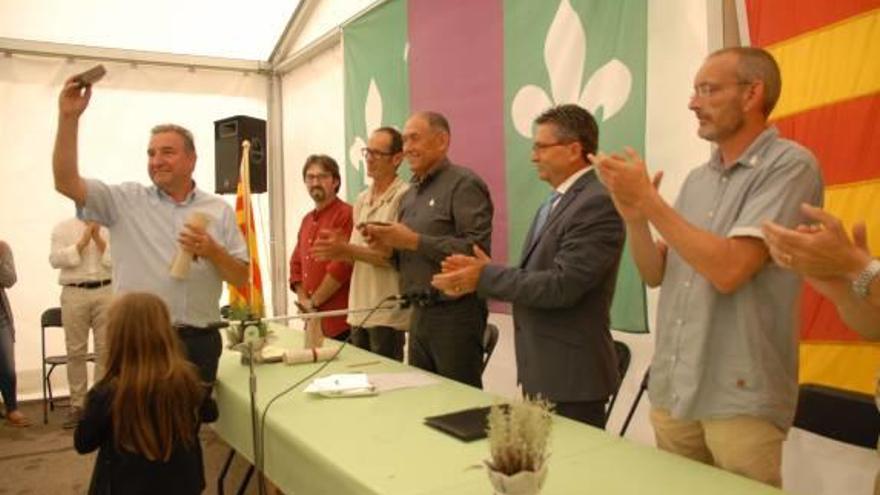 Acte de commemoració de Sant Julià, ahir a la tarda