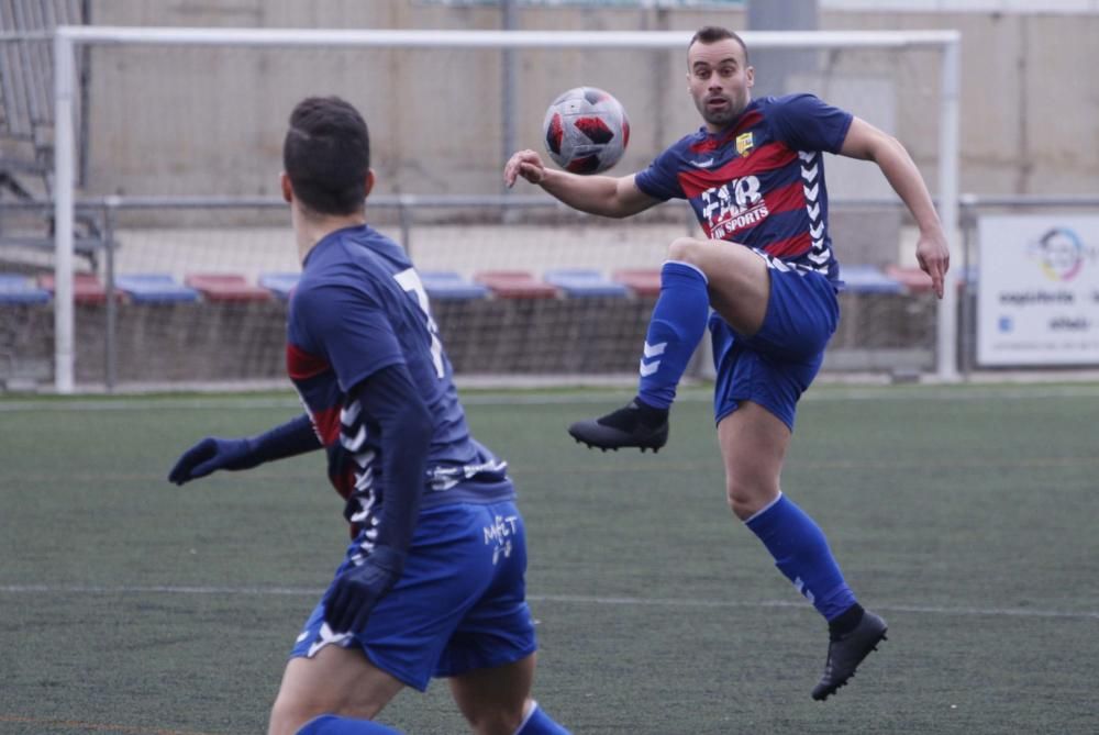 Les imatges del Llagostera - Vilafranca (4-1)