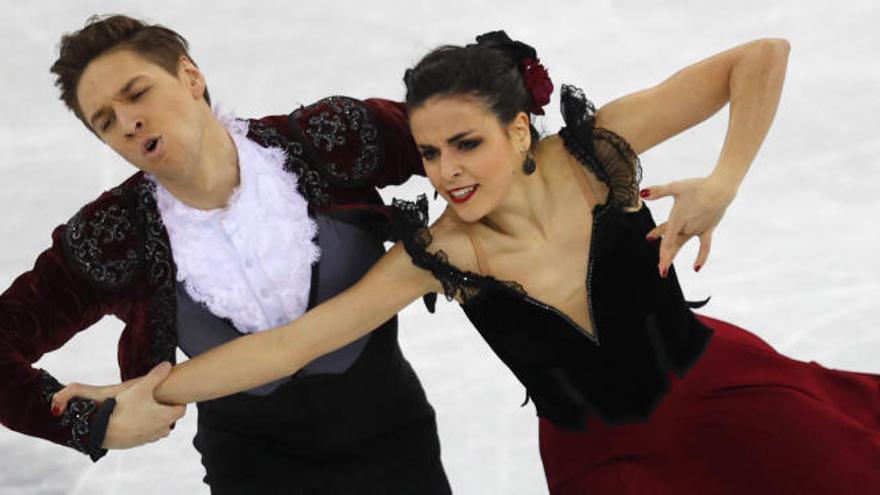 Sara Hurtado y Kirill Khaliavin, la pareja de patinadores española