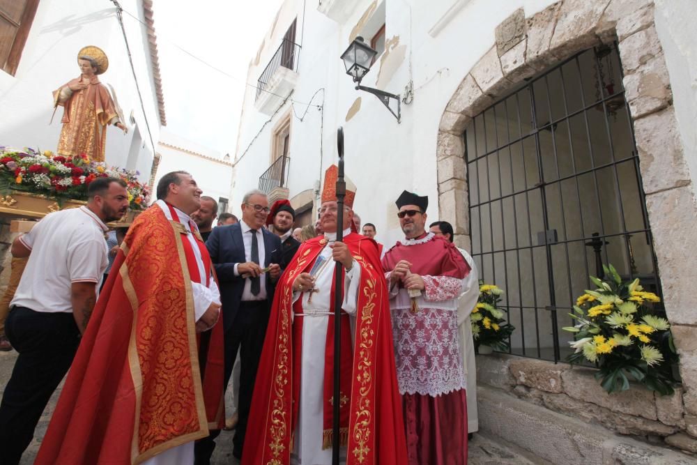 Los actos para la conmemoración del Vuit d''Agost comenzaron con una misa solemne en la Catedral de Ibiza